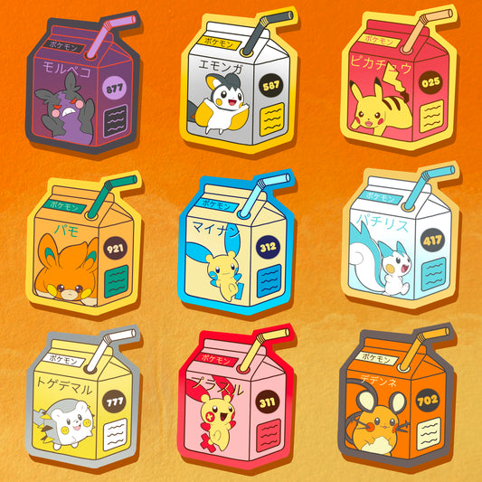Electric Rats Juicebox Pack (Pack of 9)