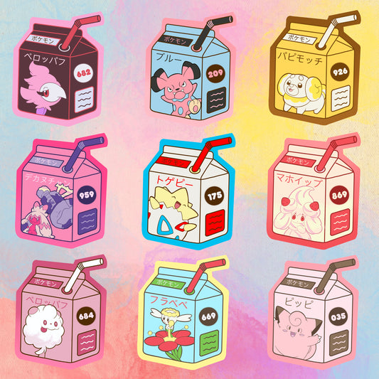 Fairy Type Juicebox Pack (Pack of 9)