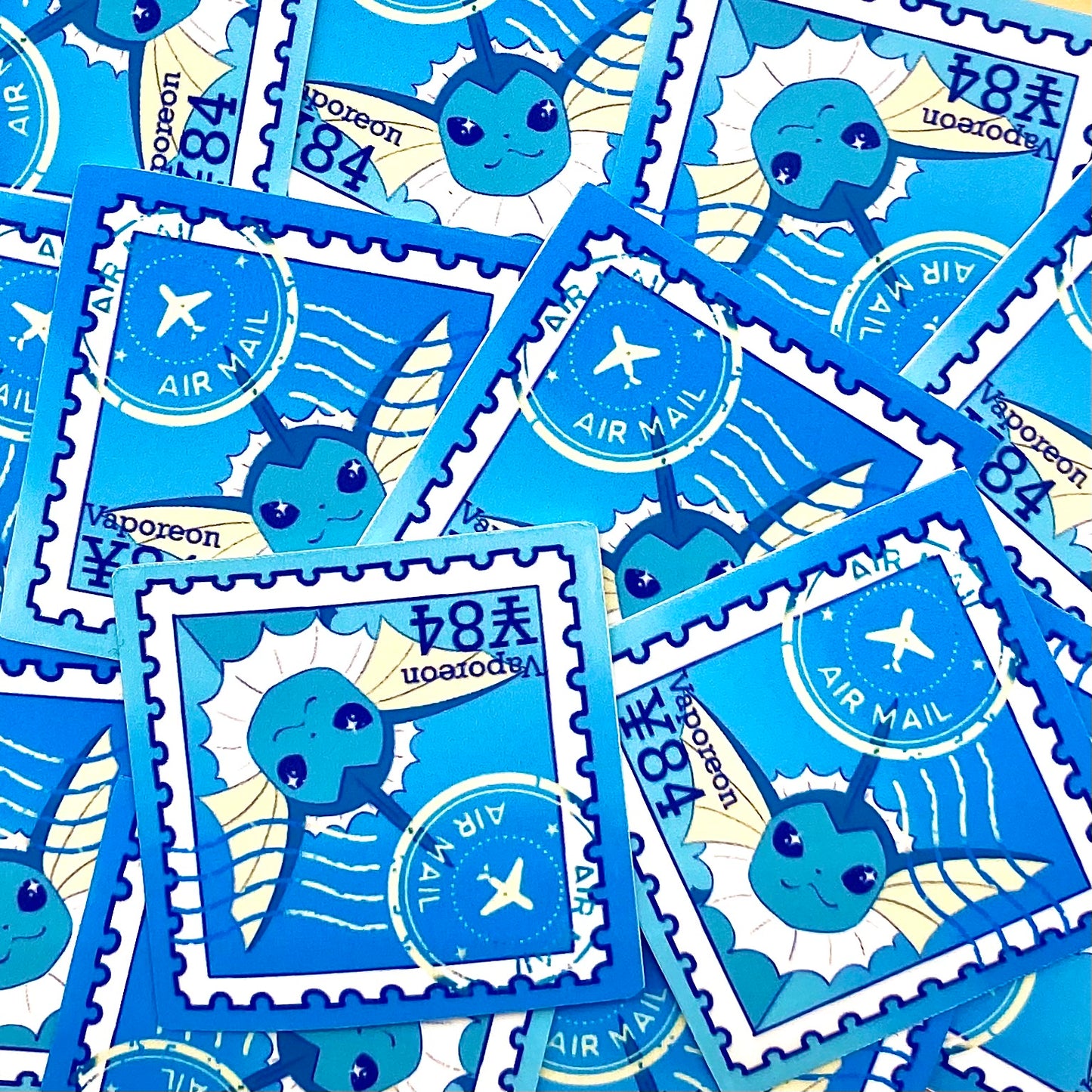 #134 Stamp Sticker (mockups)