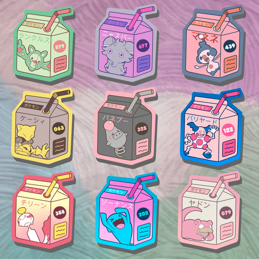 Psychic Type Starters Juicebox Pack (Pack of 9)